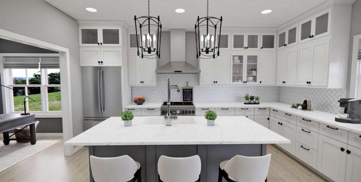 Furnished interior view inside a new home in , Carrollton (Image 35).