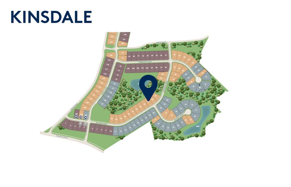 Kinsdale Site Map
