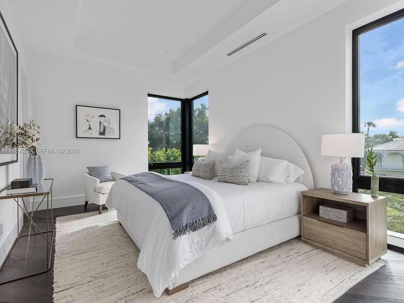 Furnished interior view inside a new home in , West Palm Beach (Image 39).