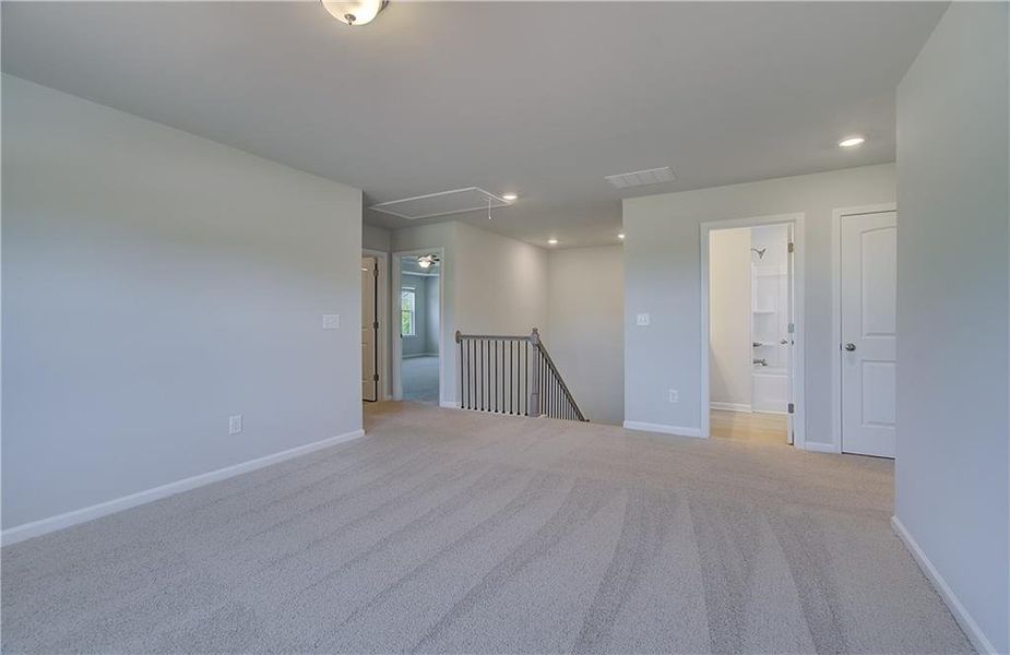 Spacious, unfurnished interior of a new home in Bowers Farm, McDonough (Image 24). Spacious, unfurnished interior of a new home in Bowers Farm, McDonough (Image 24).