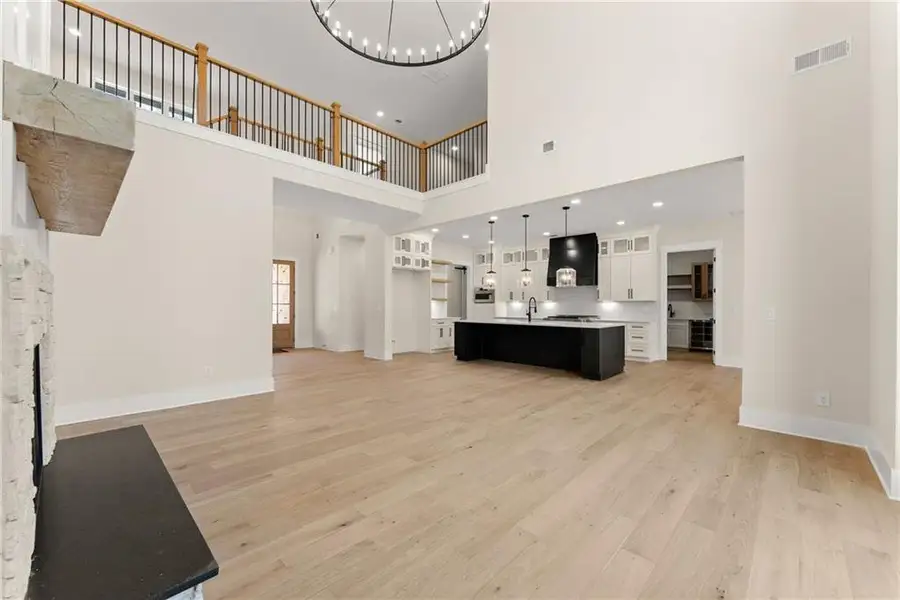 Furnished interior view inside a new home in , Hoschton (Image 6).