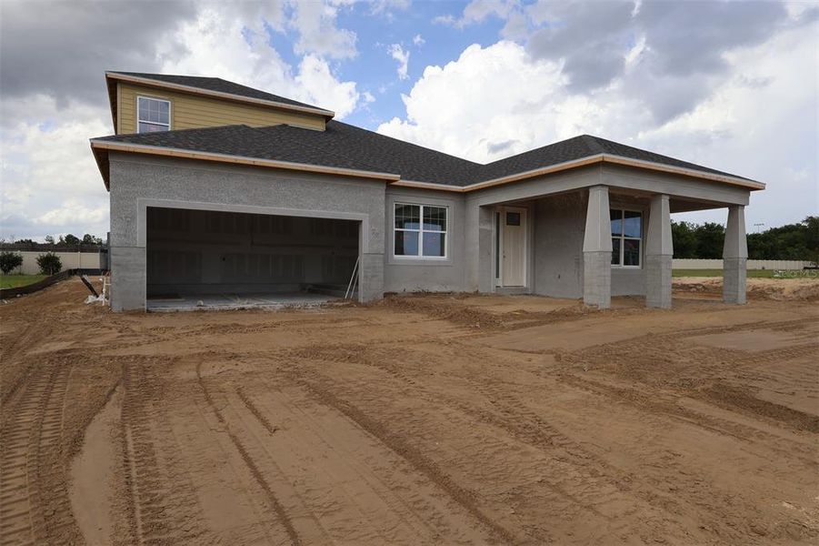 In-progress construction of a new home in Wolf Lake Ranch, Apopka, FL (Image 6). In-progress construction of a new home in Wolf Lake Ranch, Apopka, FL (Image 6).