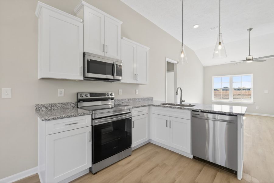 Furnished interior view inside a new home in Legacy Preserve, Tullahoma (Image 8).