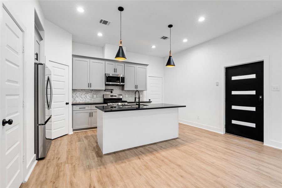 Furnished interior view inside a new home in , Houston (Image 6).