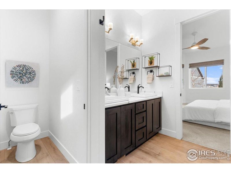Furnished interior view inside a new home in , Fort Collins (Image 17).