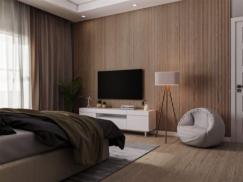 Furnished interior view inside a new home in , Palm Coast (Image 8).