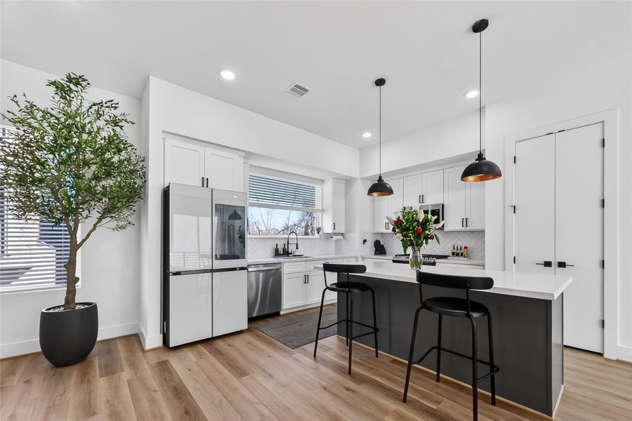 Furnished interior view inside a new home in , Houston (Image 17). Furnished interior view inside a new home in , Houston (Image 17).