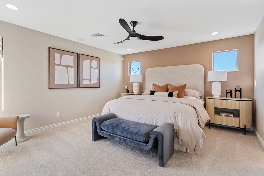 Furnished interior view inside a new home in Artisan at Asante, Surprise (Image 4).