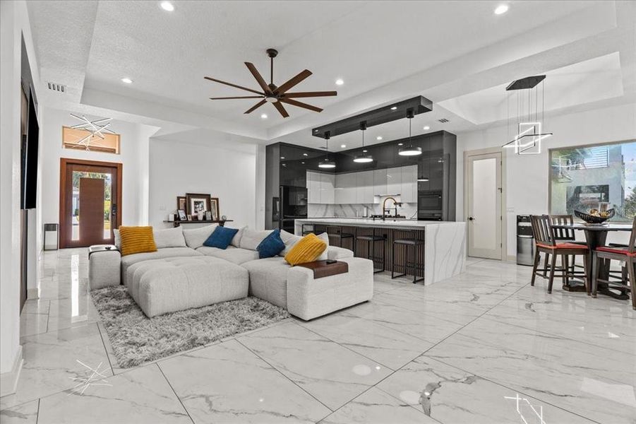 Furnished interior view inside a new home in , Auburndale (Image 4). Furnished interior view inside a new home in , Auburndale (Image 4).