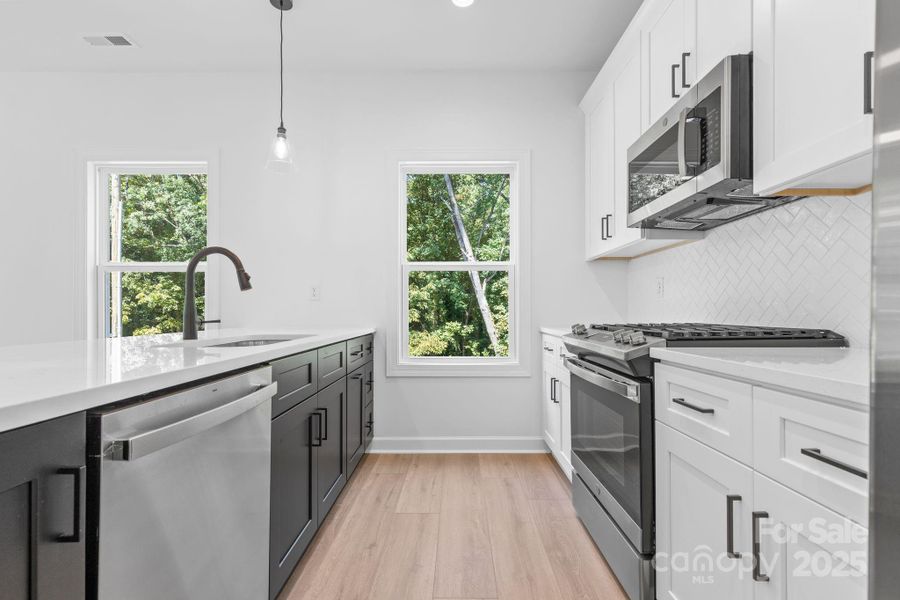 Furnished interior view inside a new home in , Charlotte (Image 7).