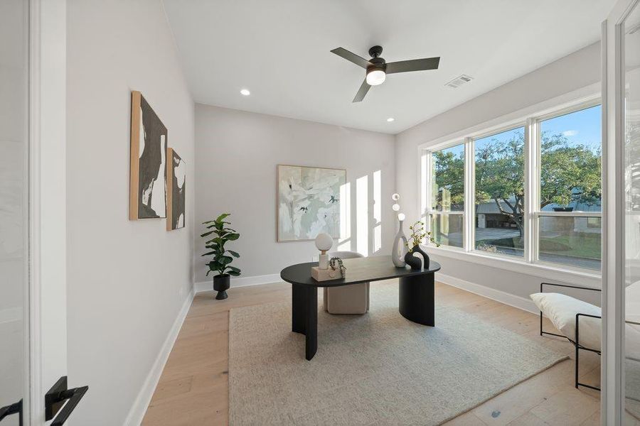 Furnished interior view inside a new home in , Houston (Image 19). Furnished interior view inside a new home in , Houston (Image 19).