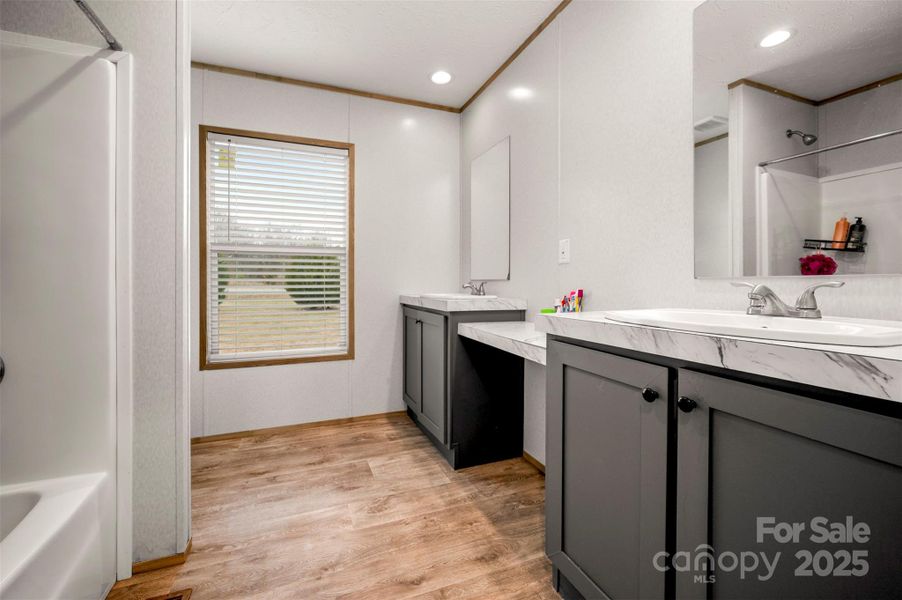 Furnished interior view inside a new home in , Mooresboro (Image 21).