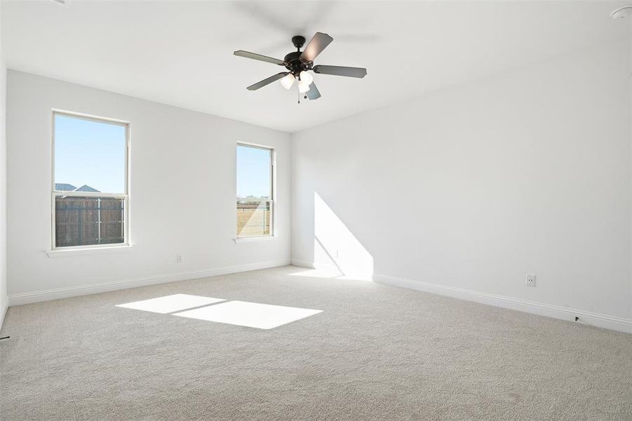 Spacious, unfurnished interior of a new home in Wildcat Ridge, Godley (Image 36). Spacious, unfurnished interior of a new home in Wildcat Ridge, Godley (Image 36).
