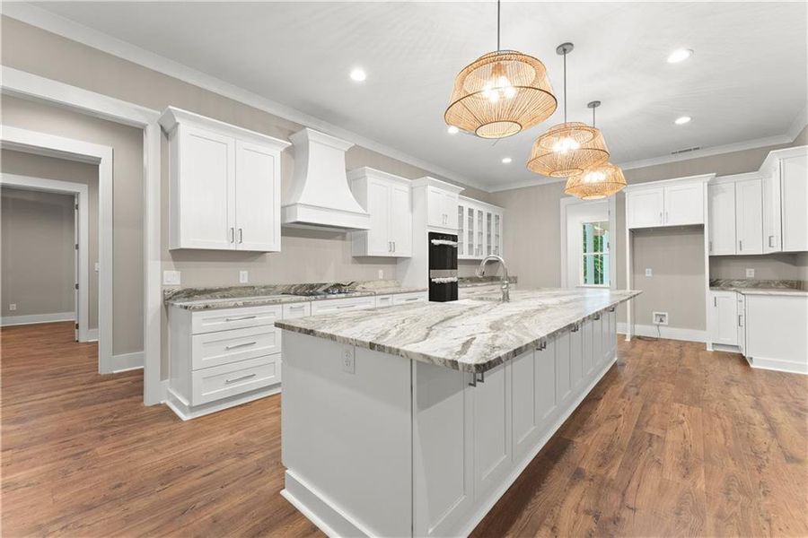 Furnished interior view inside a new home in , Cleveland (Image 8).