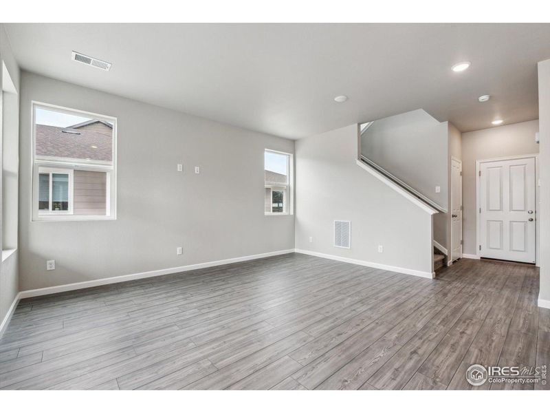 Spacious, unfurnished interior of a new home in Parkway at Prairie Center Village, Brighton (Image 20).