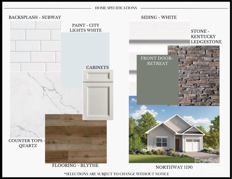 Sample of building materials used in homes in , Mount Holly (Image 15). Sample of building materials used in homes in , Mount Holly (Image 15).