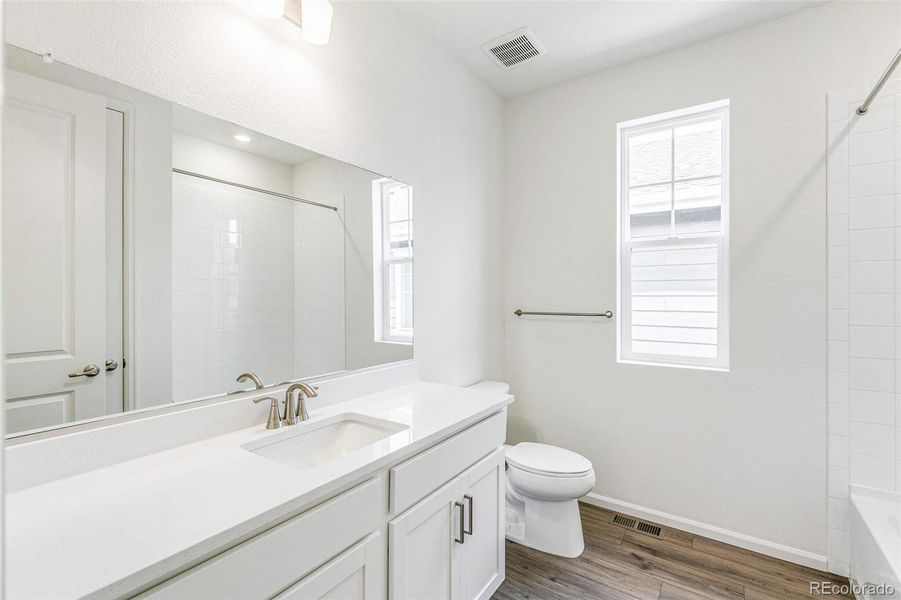 Furnished interior view inside a new home in Terrain Oak Valley, Castle Rock (Image 5).