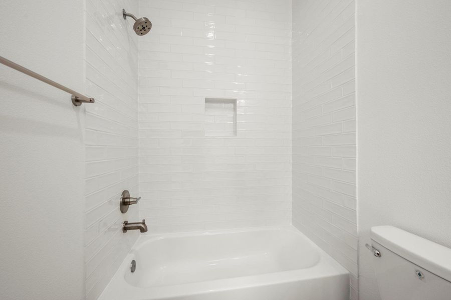 Close-up of interior finishes inside a home in , New Waverly (Image 19).