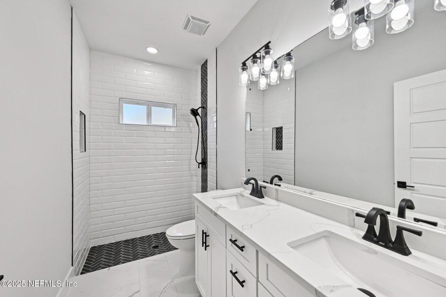 Furnished interior view inside a new home in , Fernandina Beach (Image 8).