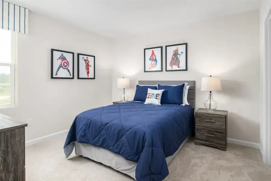 Representative furnished interior of a home built from the Quick Move-In Hazel by Ryan Homes in Ellison, Spartanburg (Image 19). Representative furnished interior of a home built from the Quick Move-In Hazel by Ryan Homes in Ellison, Spartanburg (Image 19).