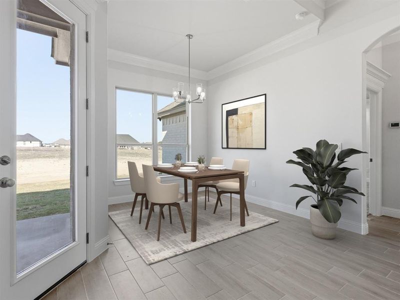 Virtually Staged: Dining Area