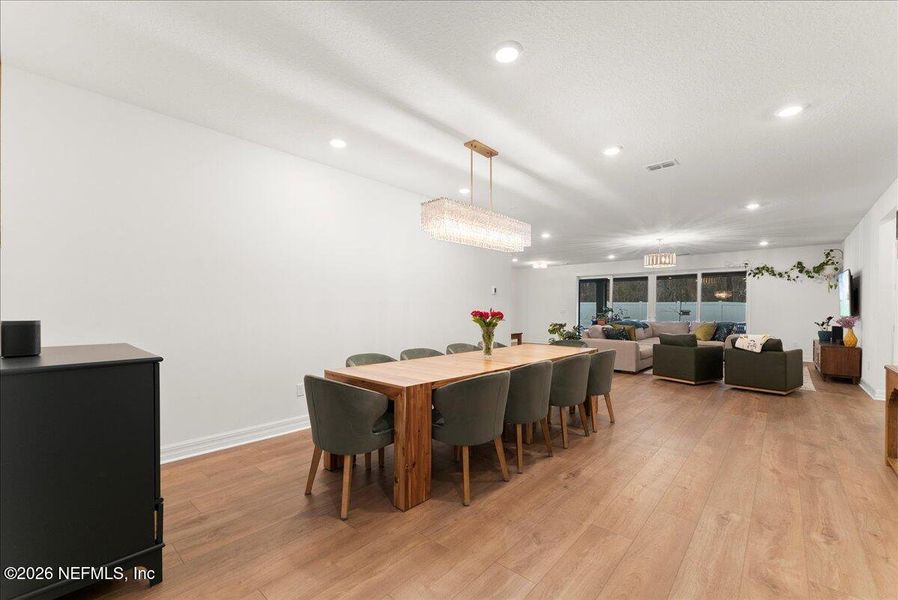 Furnished interior view inside a new home in , Jacksonville (Image 10).