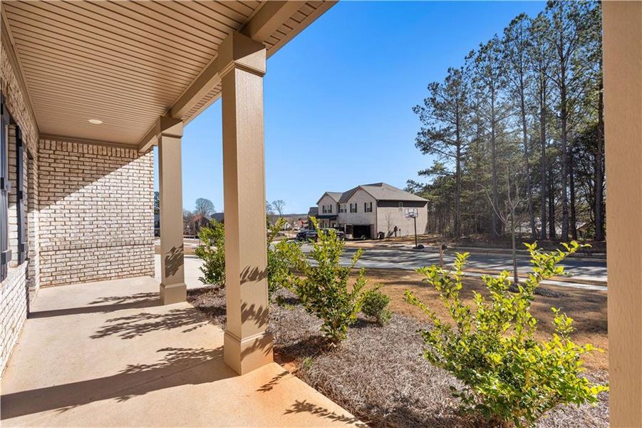 Exterior details and patio area of a home in , Covington (Image 3).