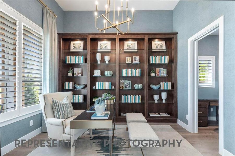 Furnished interior view inside a new home in Mosaic, Celina (Image 21).