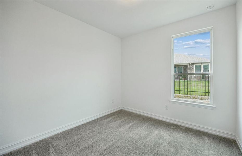 Spacious secondary bedroom