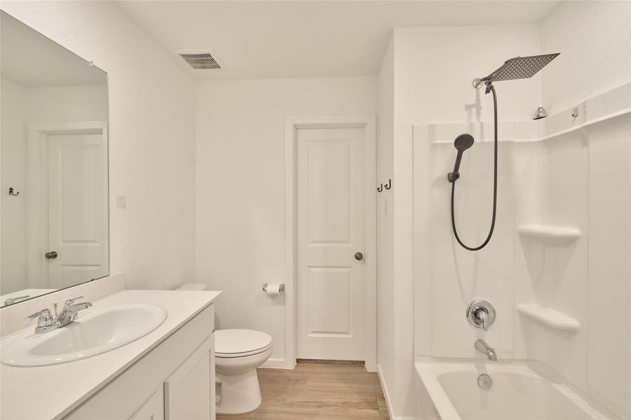 Furnished interior view inside a new home in Tavola: Cottage Collection, New Caney (Image 13).