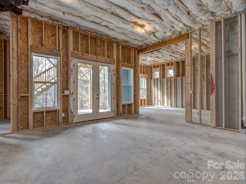 In-progress construction of a new home in , York, SC (Image 40).