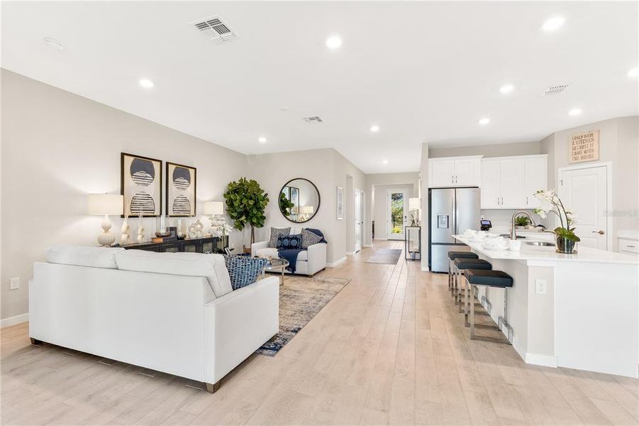 Furnished interior view inside a new home in , Port Charlotte (Image 6).