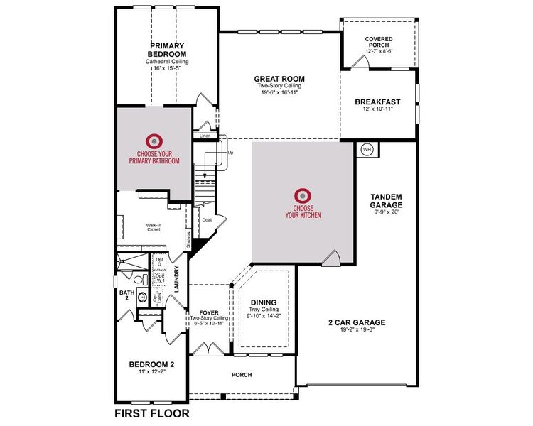 2D floor plan layout for the Lockhart by Beazer Homes in Legacy, League City, TX (Image 3). 2D floor plan layout for the Lockhart by Beazer Homes in Legacy, League City, TX (Image 3).