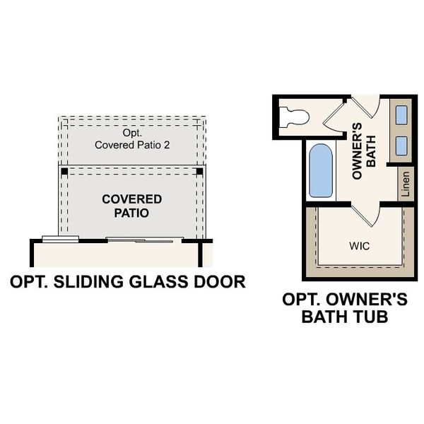 2D floor plan layout for the Hawthorn by Century Communities in Aire at Evelyn, Austin, TX (Image 4). 2D floor plan layout for the Hawthorn by Century Communities in Aire at Evelyn, Austin, TX (Image 4).