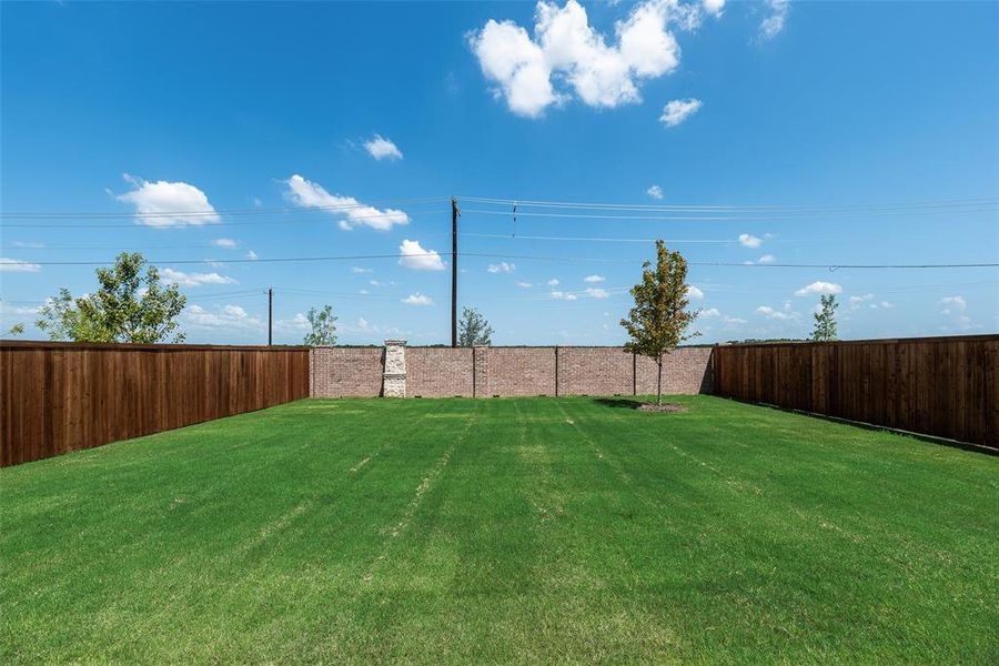 Exterior details and patio area of a home in Arbors at Legacy Hills, Celina (Image 4).