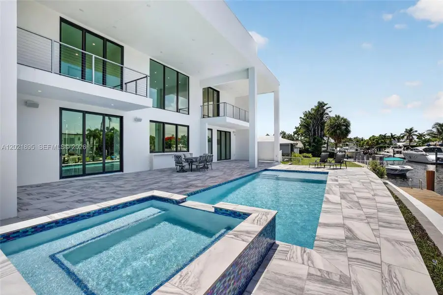 Exterior details and patio area of a home in , Pompano Beach (Image 3).
