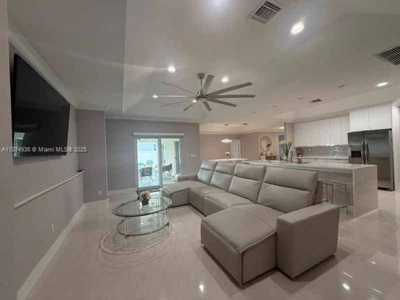 Furnished interior view inside a new home in , Port St. Lucie (Image 13).