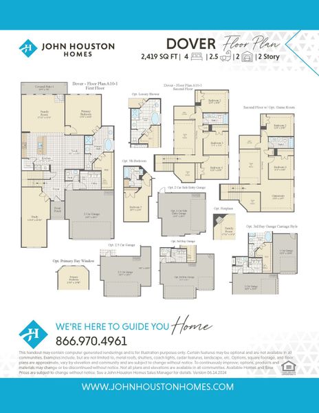 Dover A10-1 Floor Plan