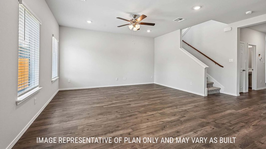Spacious, unfurnished interior of a new home in Creekside Hills, Copperas Cove (Image 15). Spacious, unfurnished interior of a new home in Creekside Hills, Copperas Cove (Image 15).