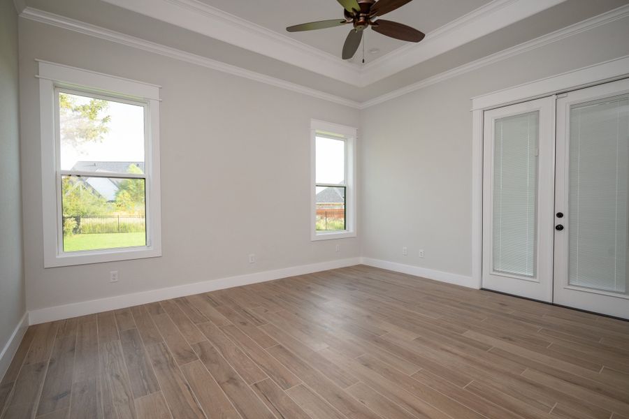 Representative unfurnished interior of a home built from the The Stella by Reece Homes in Traditions, Bryan (Image 42).