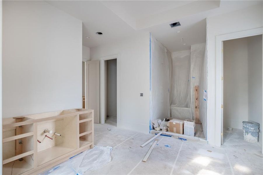In-progress construction of a new home in , Brookhaven, GA (Image 13).