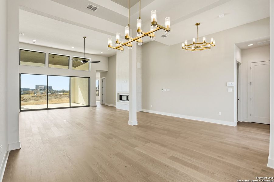 Spacious, unfurnished interior of a new home in George's Ranch, Boerne (Image 35). Spacious, unfurnished interior of a new home in George's Ranch, Boerne (Image 35).