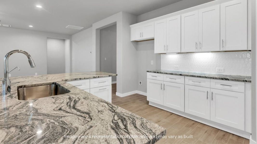 Furnished interior view inside a new home in Homestead at Parks Bell Ranch, Odessa (Image 6).