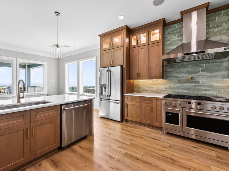 Furnished interior view inside a new home in , Freeport (Image 12).