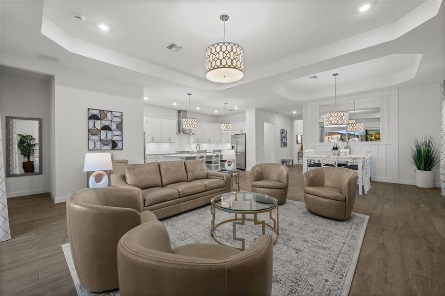 Furnished interior view inside a new home in , Punta Gorda (Image 14).