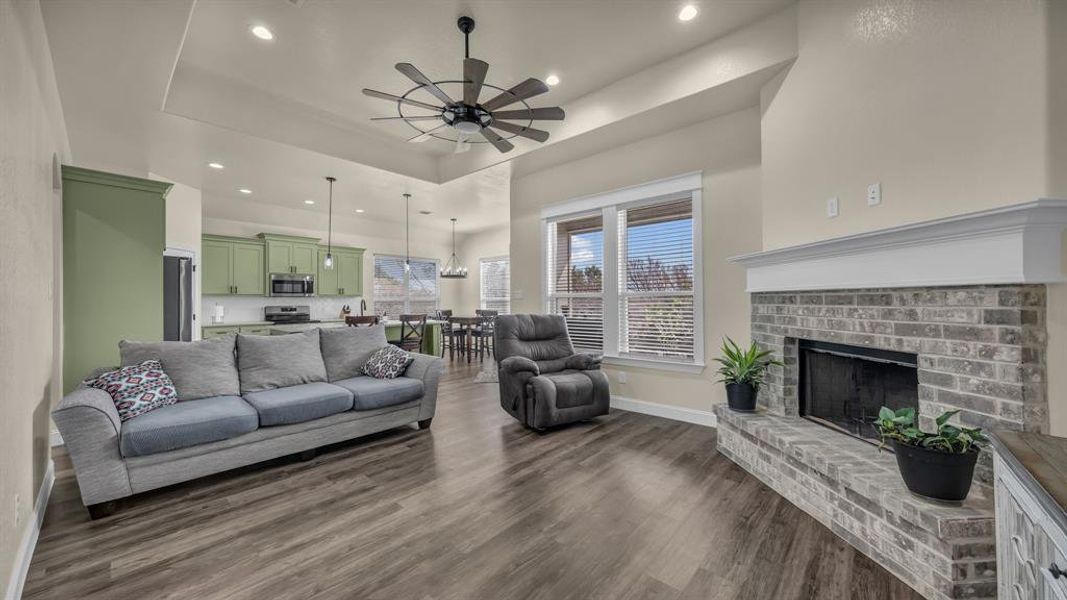 Furnished interior view inside a new home in , Granbury (Image 11).