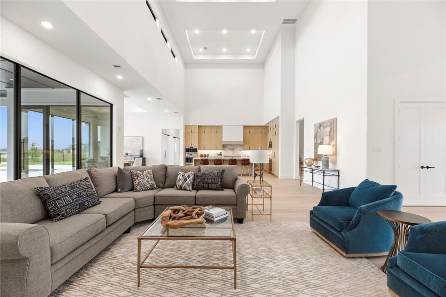 Furnished interior view inside a new home in , Cypress (Image 7). Furnished interior view inside a new home in , Cypress (Image 7).