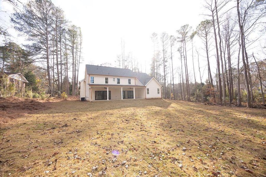 Exterior details and patio area of a home in , Atlanta (Image 4).