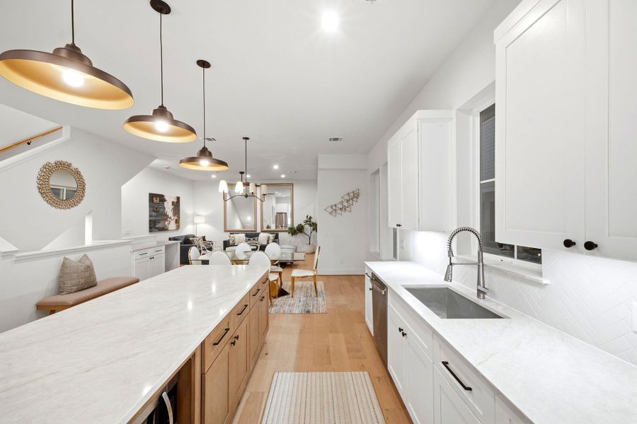 Furnished interior view inside a new home in , Houston (Image 10).
