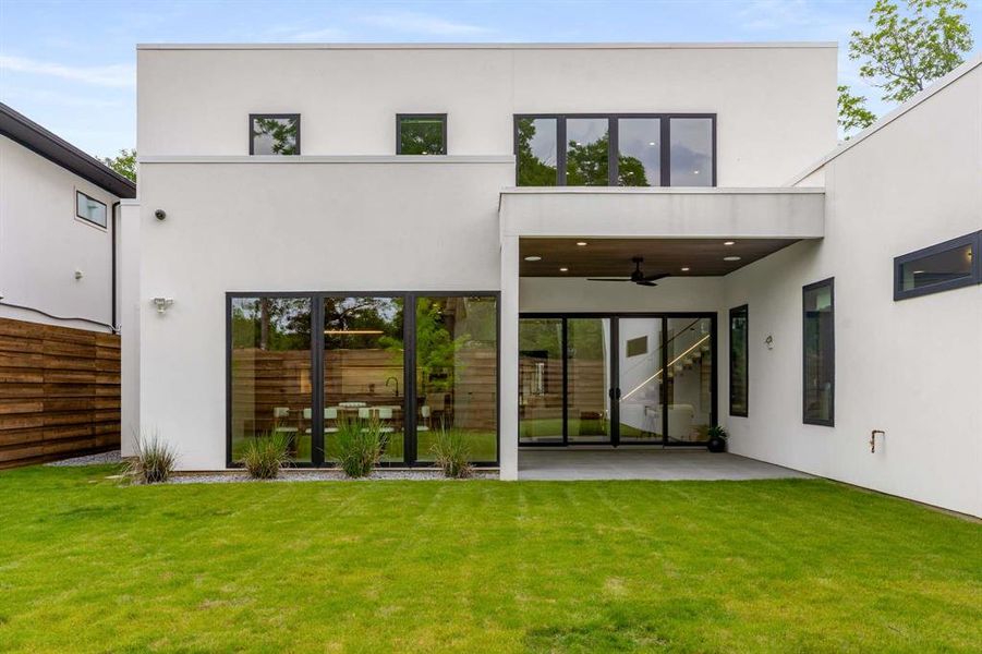 Exterior details and patio area of a home in , Dallas (Image 30).